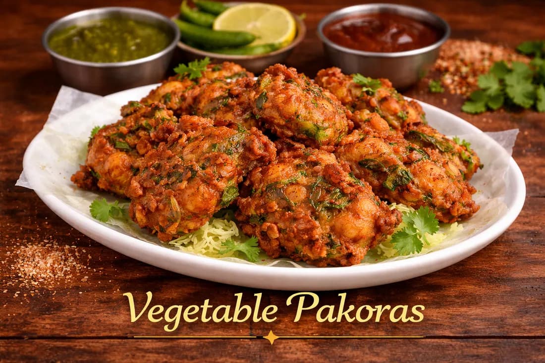 Veggie Pakoras (6 Pcs.)