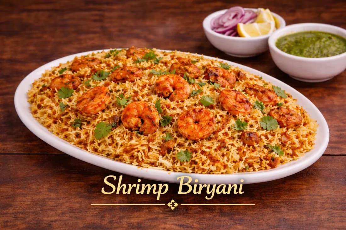 Shrimp Biryani